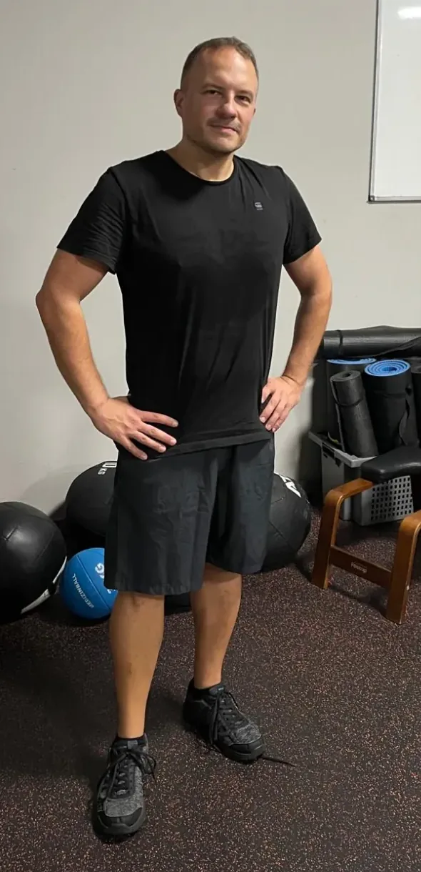 Marc H. nach dem Personal Training bei Kampfgeist