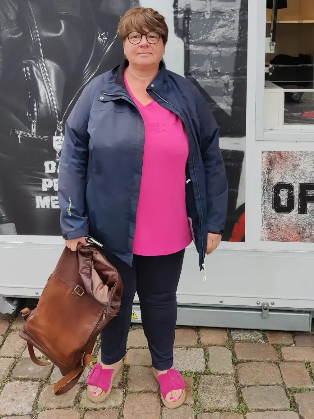 Claudia W. vor dem Personal Training bei Kampfgeist